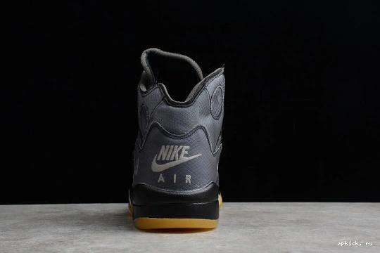 Rep EP 5 O-W CT8480-001 Air Red Black Muslin-Fire Jordan  CT8480-001 Retro 0503
